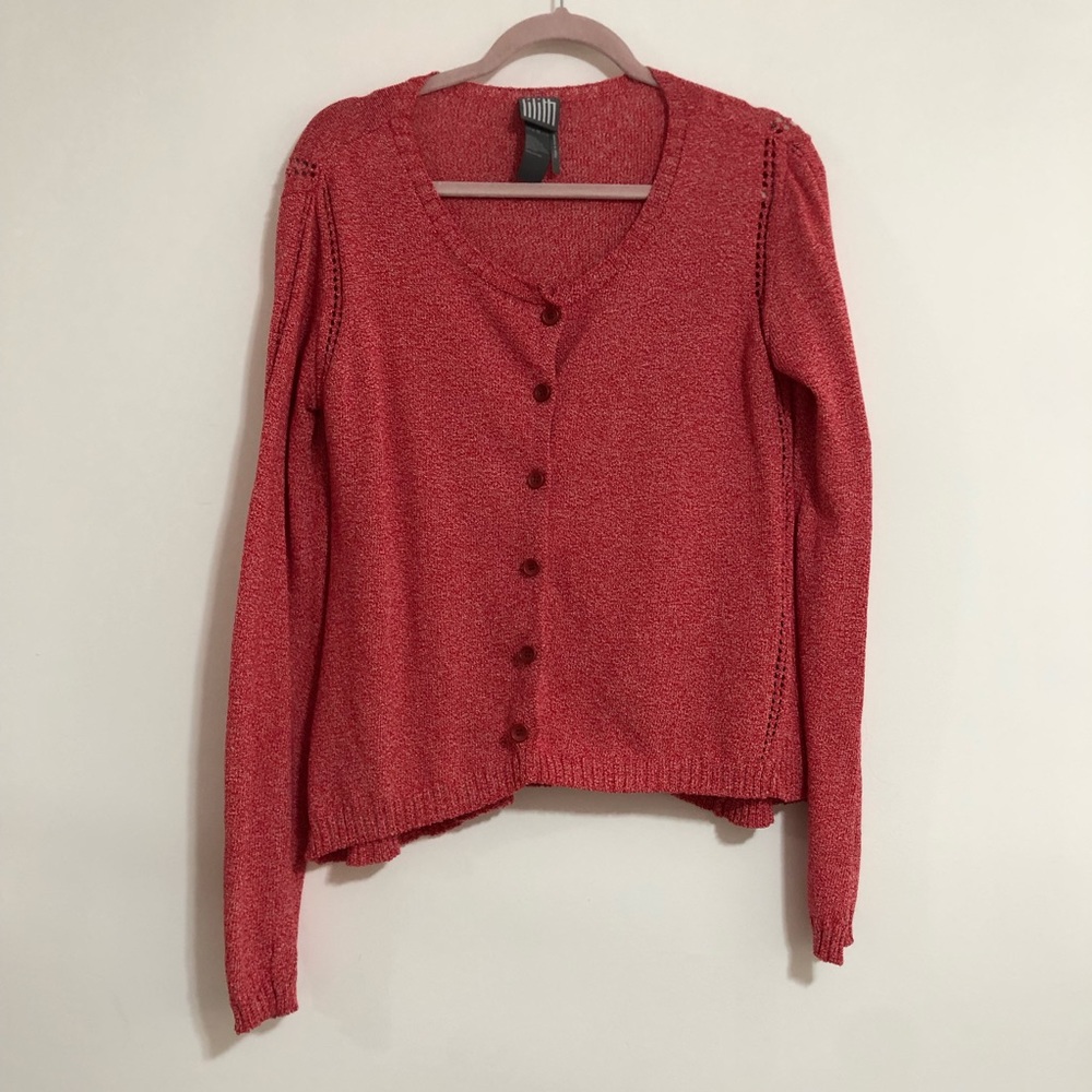 Lilith 100% Cotton Red Sweater